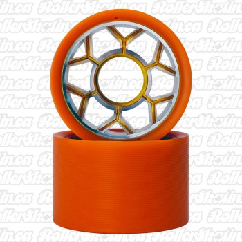 VNLA Backspin ASTRO Wheels Orange/Gold 98A