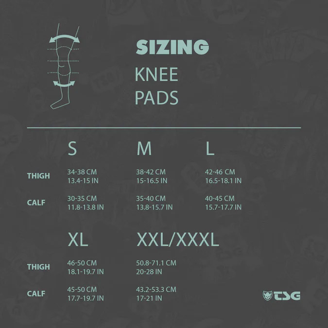 NEW TSGKnee Sizing