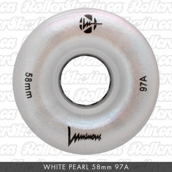 Luminous Light-Up White Pearl 97A Wheels