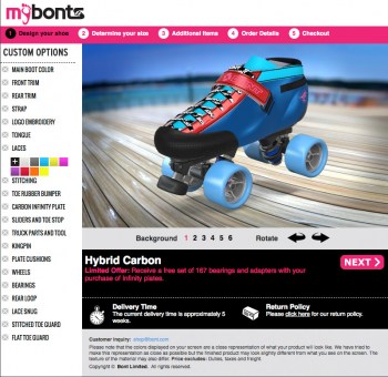 BONT MyBONTS Custom Hybrid Carbon Boots